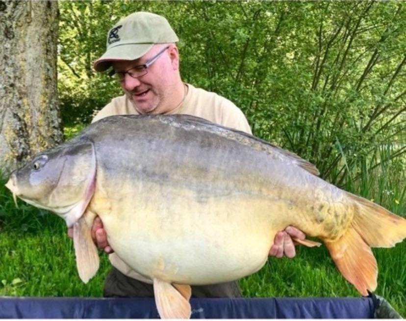 Big Carp in France Angling Paradise