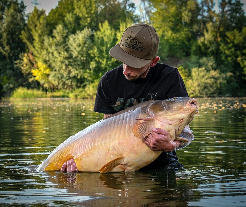 Successful carp fishing trip