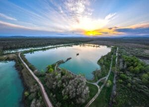 Lake Sumbar at Sunrise