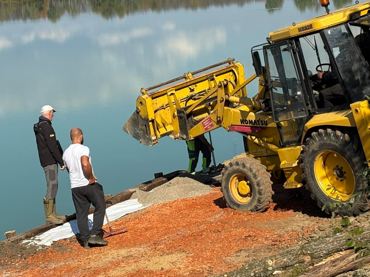 Prepping Swims Lake Sumbar